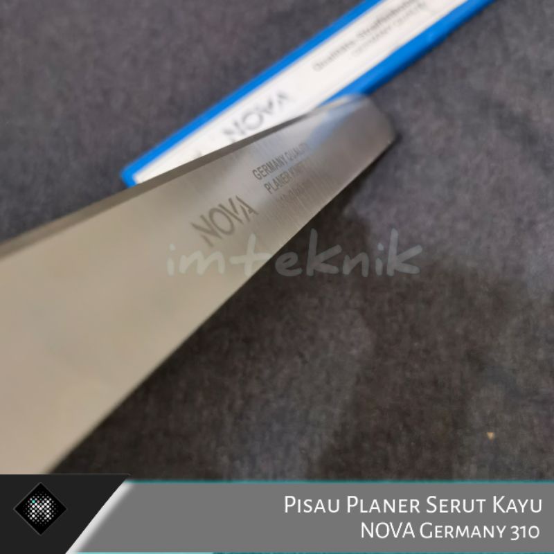 NOVA Pisau serut kayu mesin duduk jointer 31 41 51 61 cm baja hss 18% planer knife germany