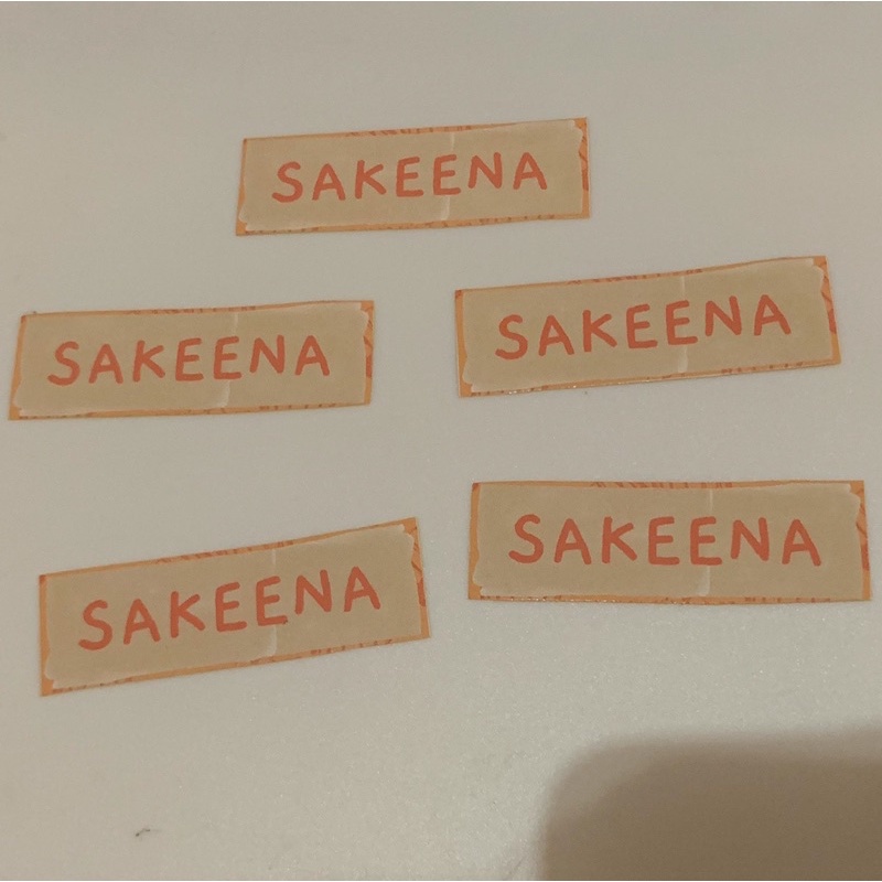 

Sticker Nama Murah Bisa Kostum