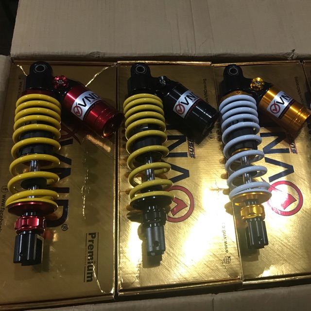 Shockbreaker shock tabung miring vnd racing ak777 mio beat vario rebound aktif model answer