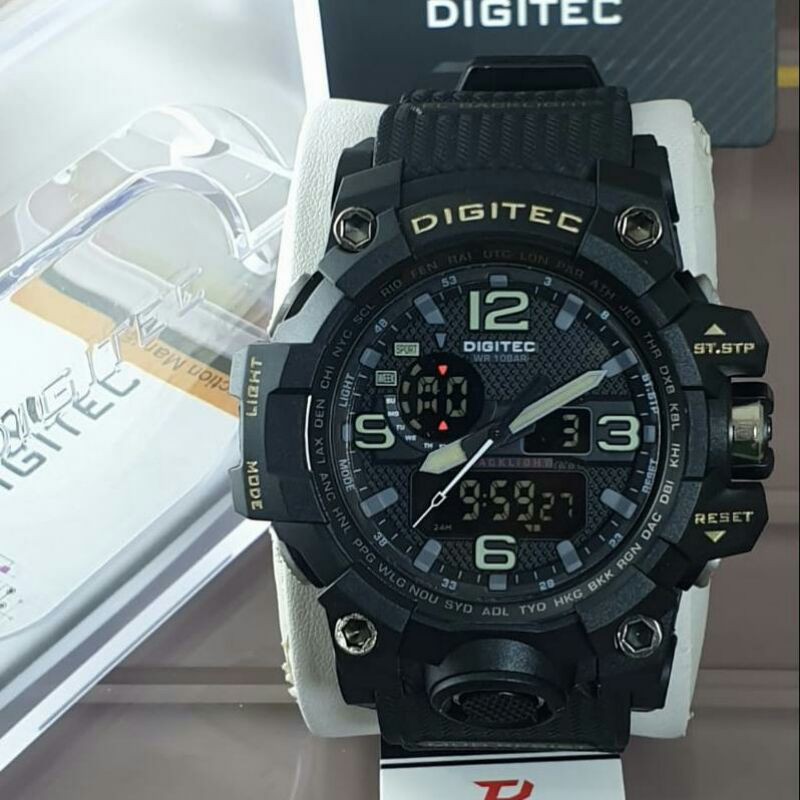 Jam tangan pria Digitec DG 2093 sport original tahan air