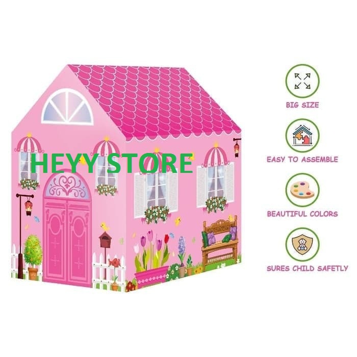 MAINAN TENDA RUMAH MAINAN TENDA ANAK ANAK PRINCESS HOME  MAINAN TENDA CASTLE MAINAN TENDA JUMBO