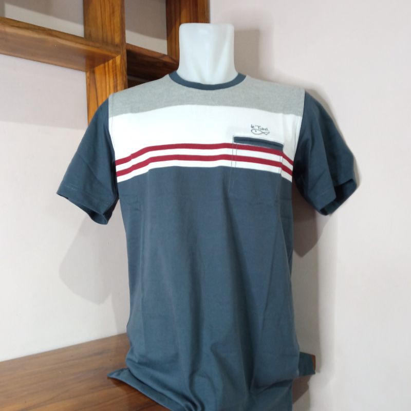 Kaos Distro Ie'Tuna Motif [XL]