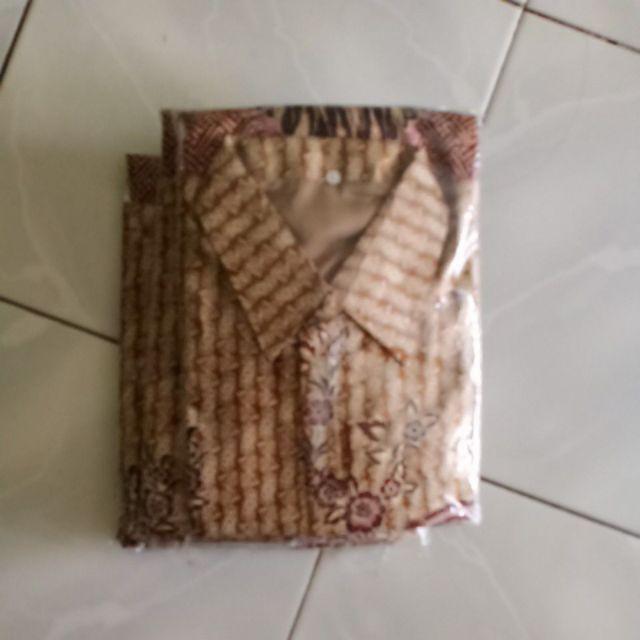 Kemeja Batik Semi Sutera Kemeja Batik Semisutra Ori Silky Premium Berpuring