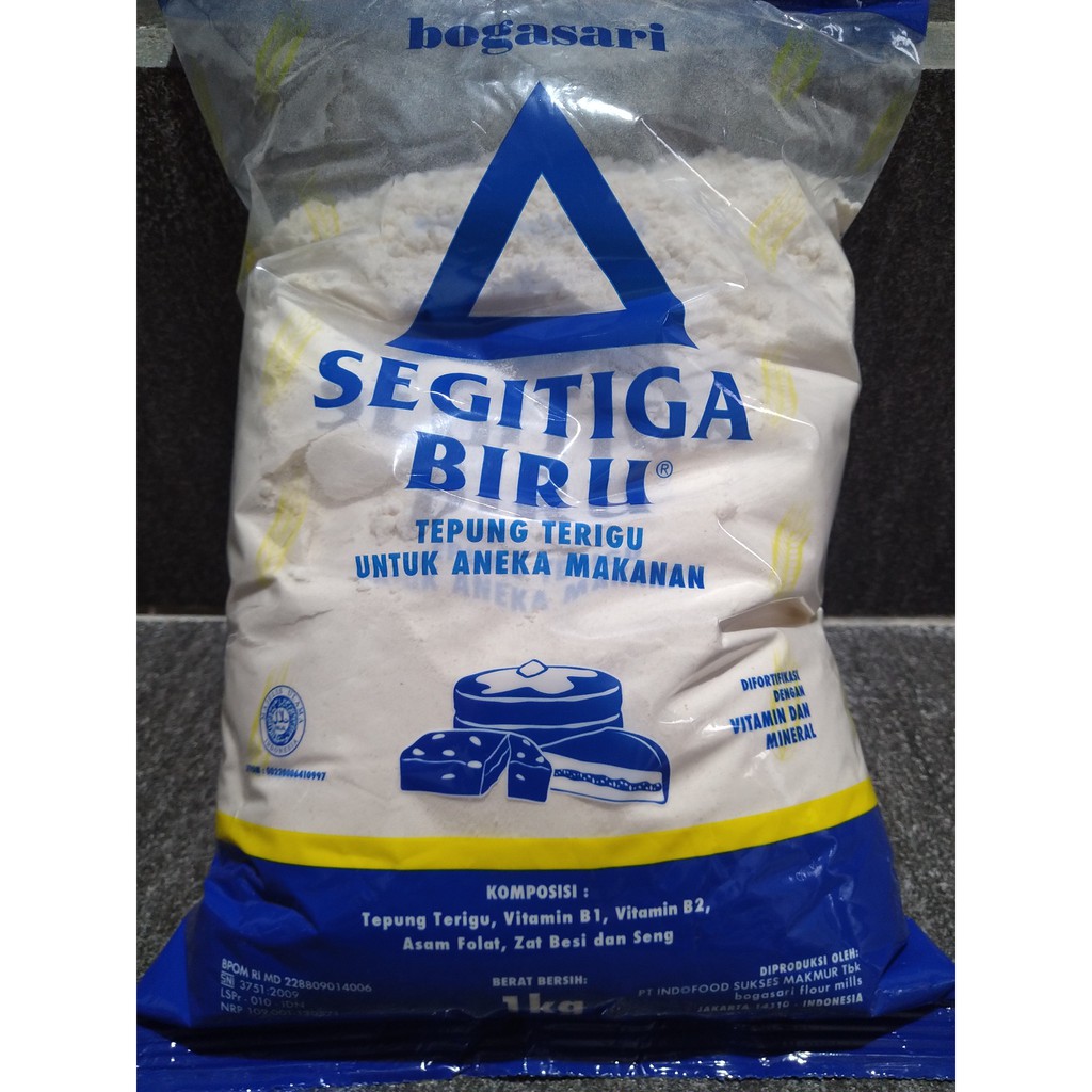 

TEPUNG CAKRA KEMBAR / SEGITIGA BIRU / KUNCI BIRU / SEGITIGA PREMIUM 1KG