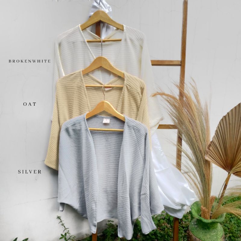 OVERA Cardigan | CARDIGAN KNIT OVERSIZE BATWING-4