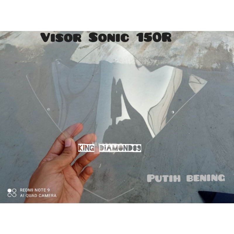 Visor sonic Jenong / Winsil Honda Sonic 150 R Model Jenong