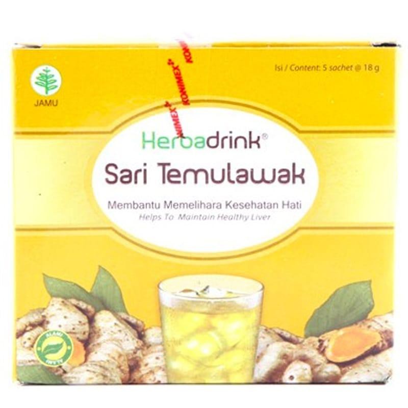 

HERBADRINK TEMULAWAK / ISI 5 SACHET