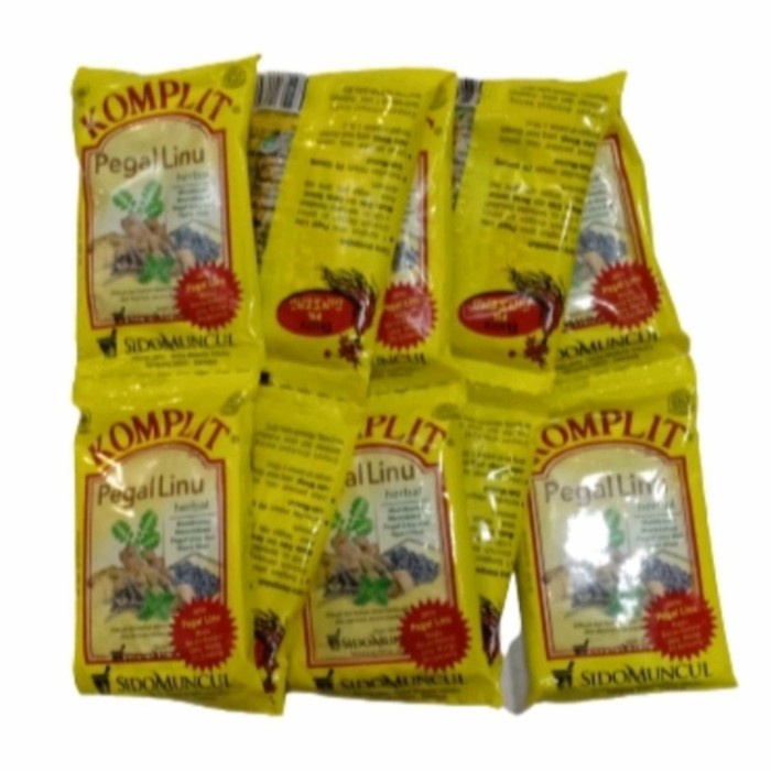 

400GR JAMU KOMPLIT PEGEL LINU SIDOMUNCUL RENTENG(10 SASET)
