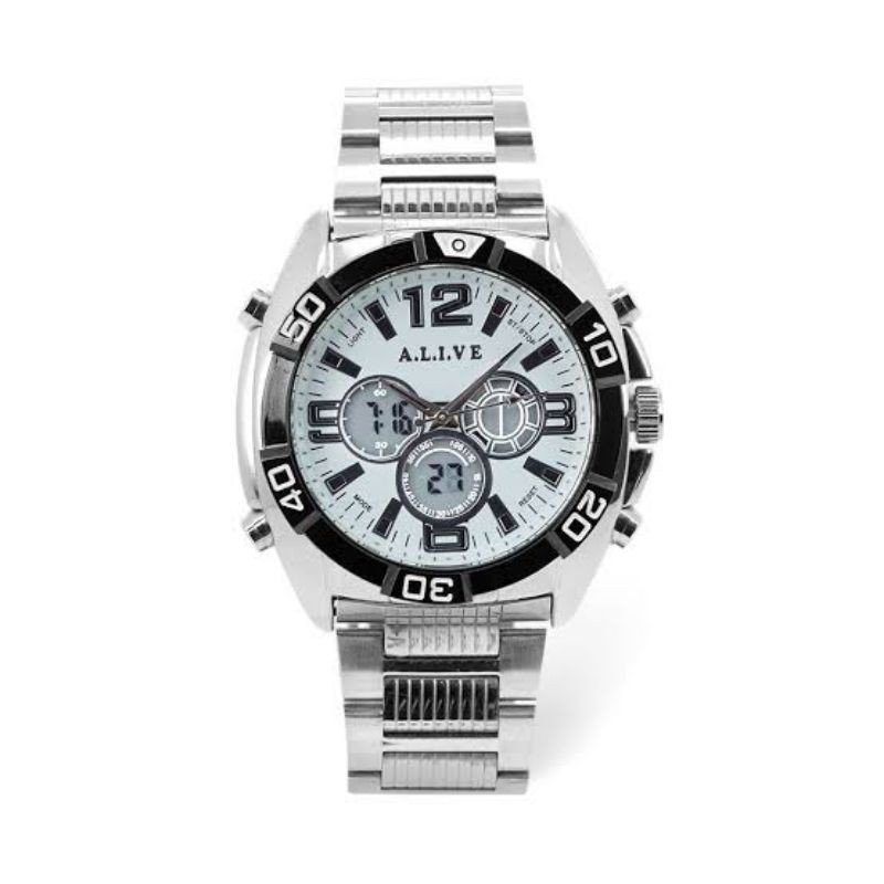 ester silver watch alive