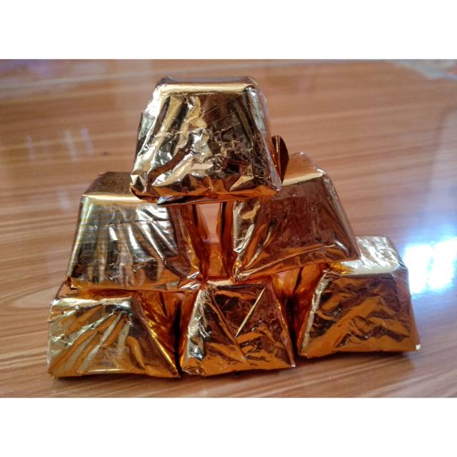 

Coklat Crispy Piramid Bandung, jajanan jadul
