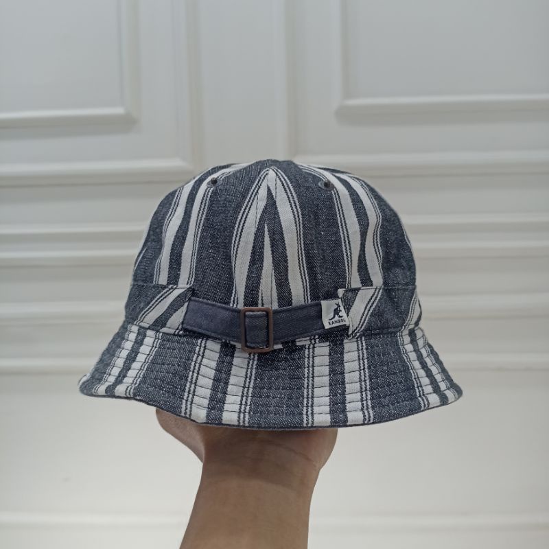 topi bucket hat kangol second bekas