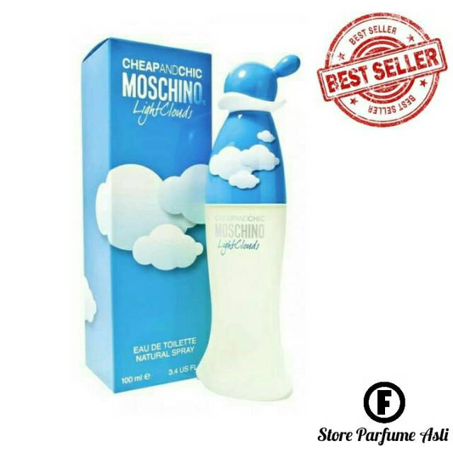 Parfum Original Light Cloud Moschino Parfum Wanita Edt 100ml