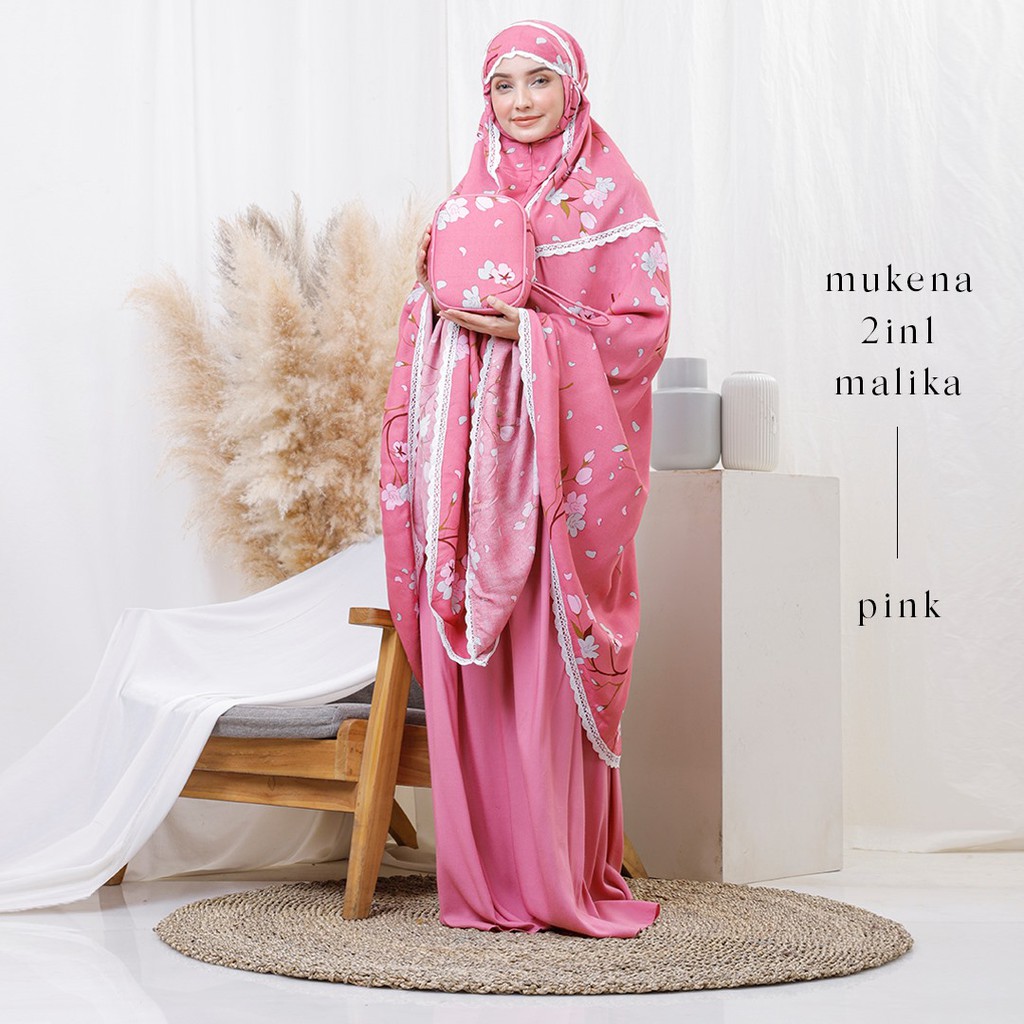 Mukena Dewasa Rayon 2in1 Malika