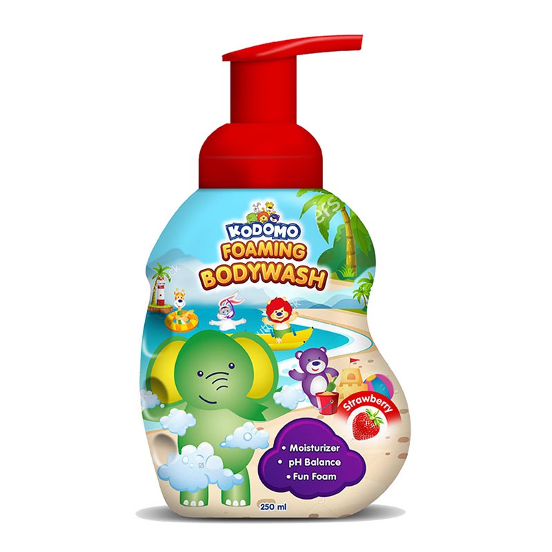 KODOMO FOAMING BODY WASH 250ML