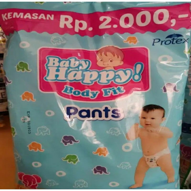 Pampers merk Baby Happy L (isi 6pcs)
