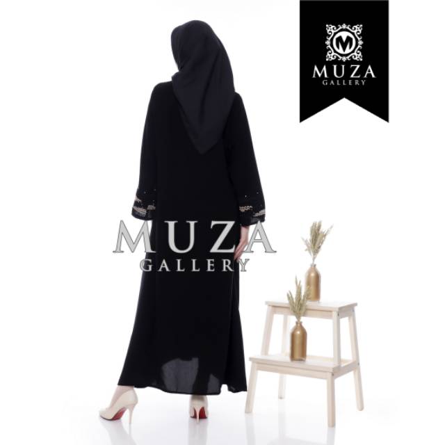 MUZA ABAYA HITAM ZIGAS (BUSUI)