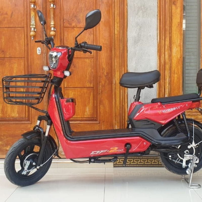 Sepeda Listrik U Winfly Red Fish Dragon Fly Uwinfly Motor Listrik Selis 090