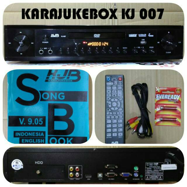 DVD PLAYER KARAOKE KJB KJ 007
