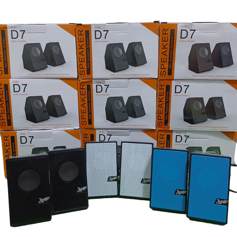 K-One D7 Speaker KomputerPortable Multimedia USB Mini