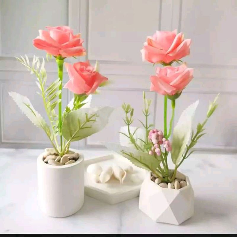 bunga artificial mawar