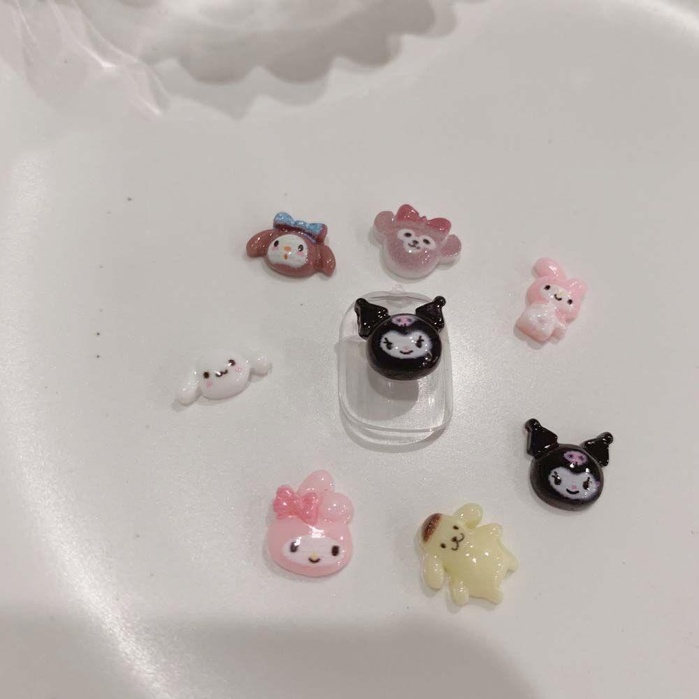 Nickolas1 3D Dekorasi Nail Art Kartun Sweetheart Kucing Jepang DIY Ornamen