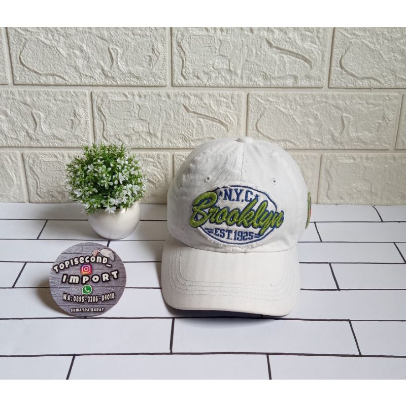 Topi NYC Second Import