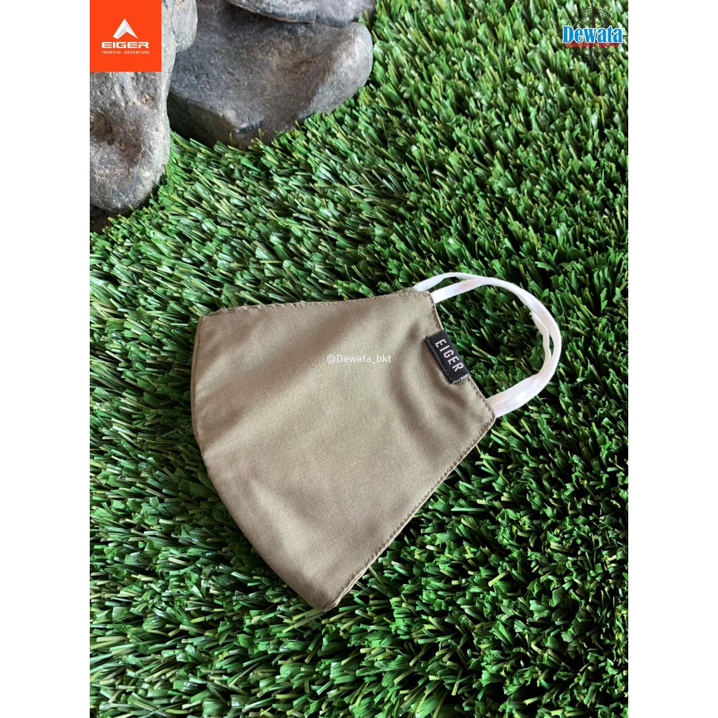 EIGER001 KAI E89 MASK ADULT MASKER NON MEDIS OLIVE 6095