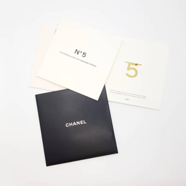 

Chanel Limited Edition Chanel N°5 N5 N 5 No 5 Gold Plated Bookmark - Authentic Official Merchandise