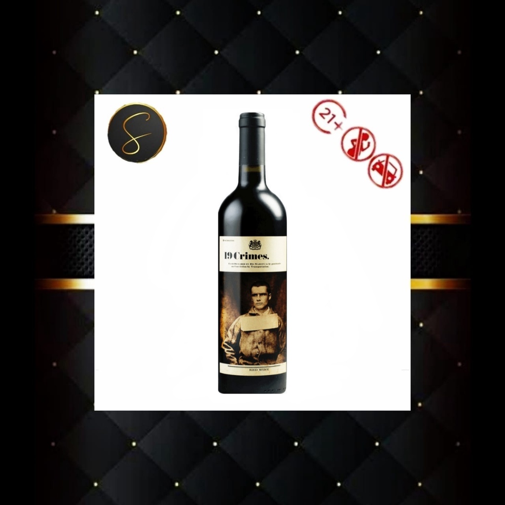 19 CRIMES RED BLEND RED WINE 750ML IMPORT