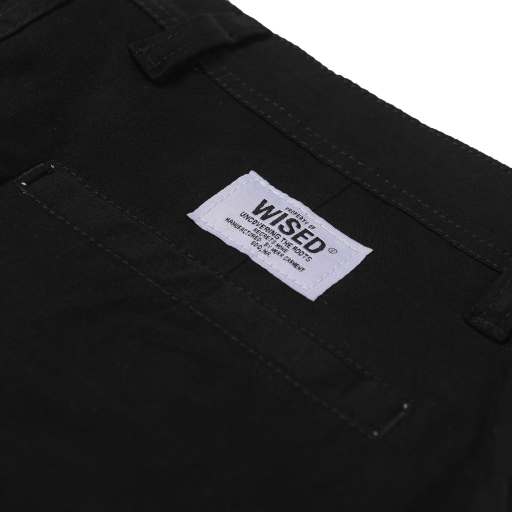 WISED | SCOUT BLACK | CHINO PANTS