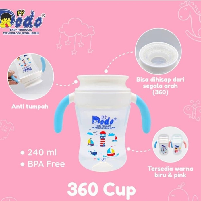 Dodo 360 Cup / Cangkir Minum Anak 12m+