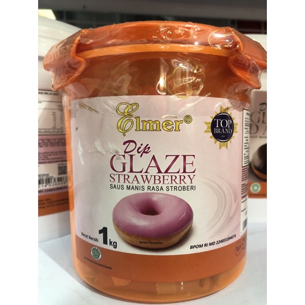 

Dip Glaze Strawberry 1kg - Elmer