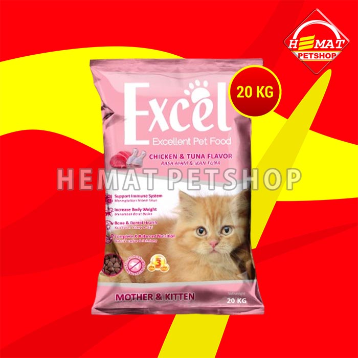 Makanan Kucing / Cat Food Excel 20 Kg