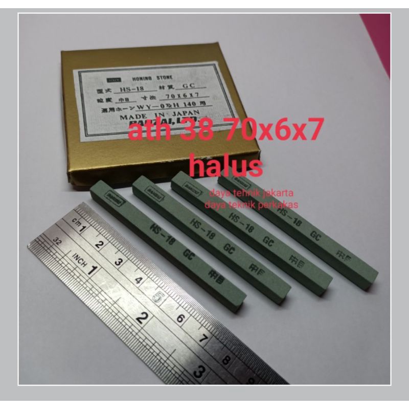 batu honing ath 38 halus 70x6x7 - batu honing buat ath38 solar