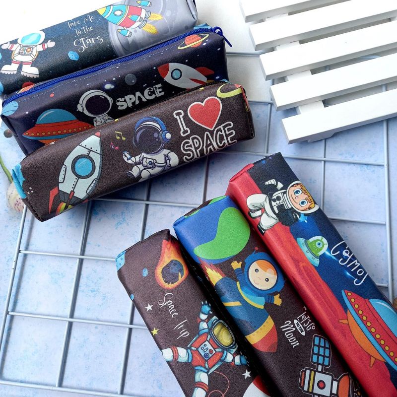 

Tepak Pensil Karakter Kotak pensil zipper Tepak Mini Astronot