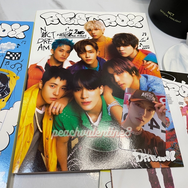 ALBUM NCT DREAM - BEATBOX NEW SCHOOL VER PC RENJUN TOPI