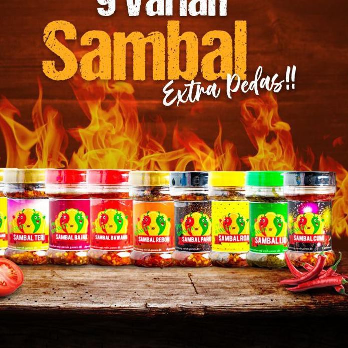 

KBUD✡ Sambal Cumi Sambel baby Cumi Asin Pedas Barang Laris