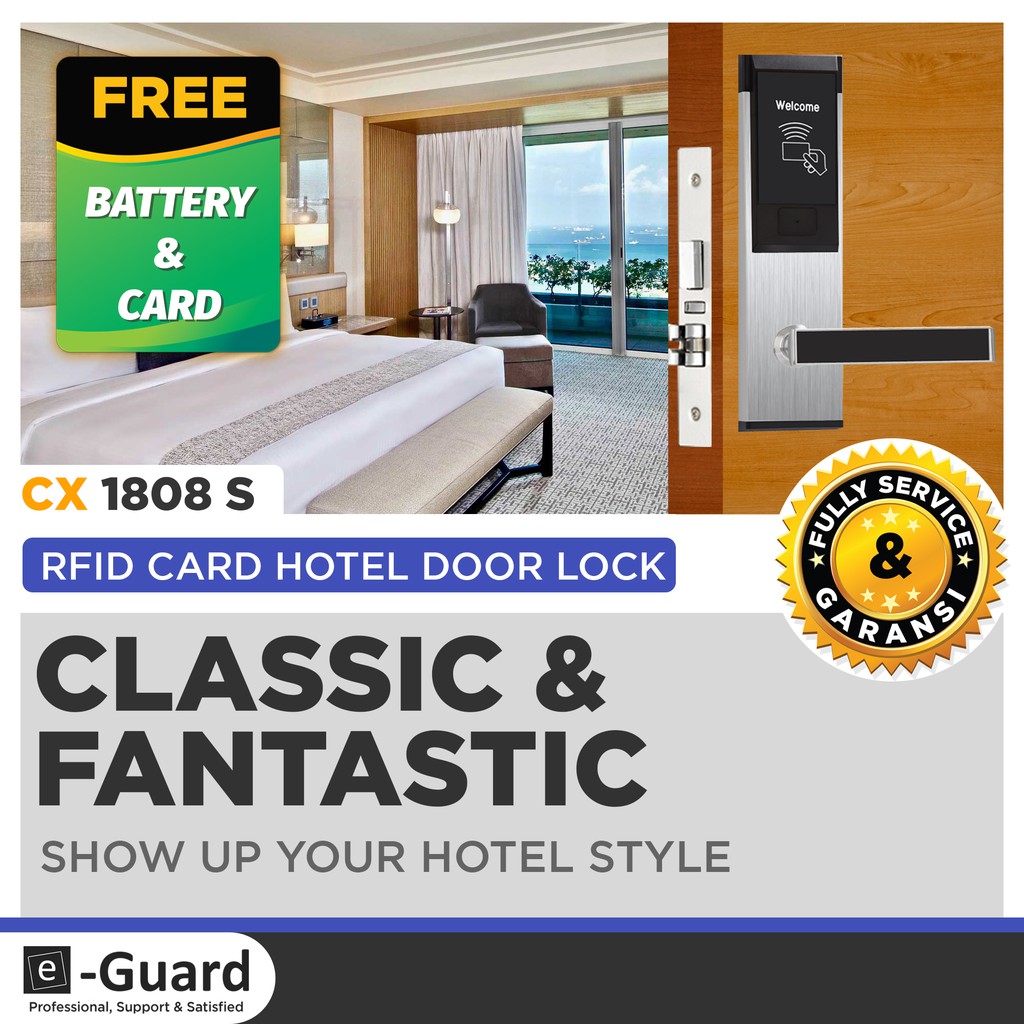 e Guard Kunci Pintu Hotel Digital Door Lock Kamar Kosan e Guard Kunci Pintu Hotel Digital Door Lock Kamar Kosan