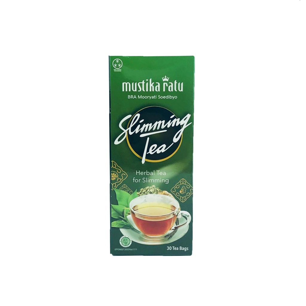 Teh Celup * Mustika ratu * Slimming Tea * Herbal Tea * 30 tea bags