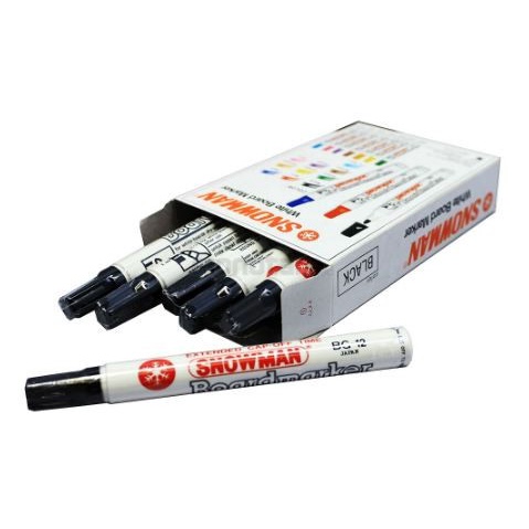 

Snowman Spidol Papan Tulis Warna Hitam