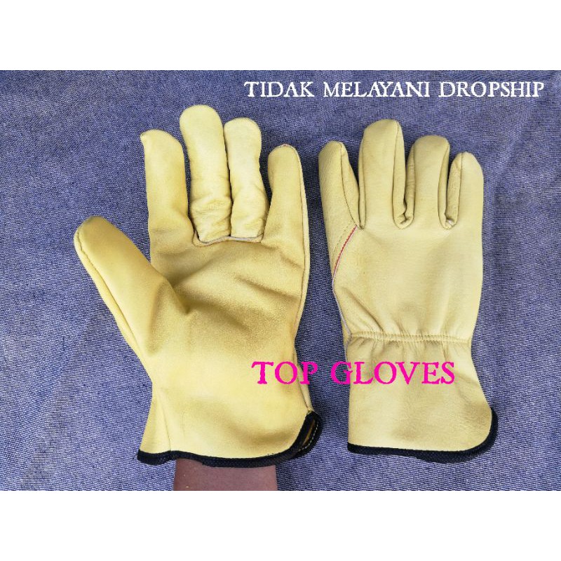 Sarung Tangan Las Argon - Tig Welding Gloves - Asli Kulit