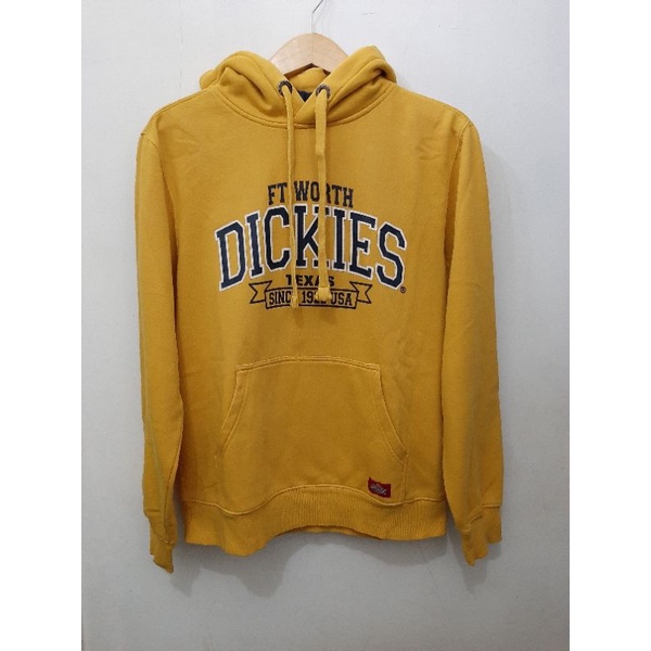 hoodie dickies kuning second brand