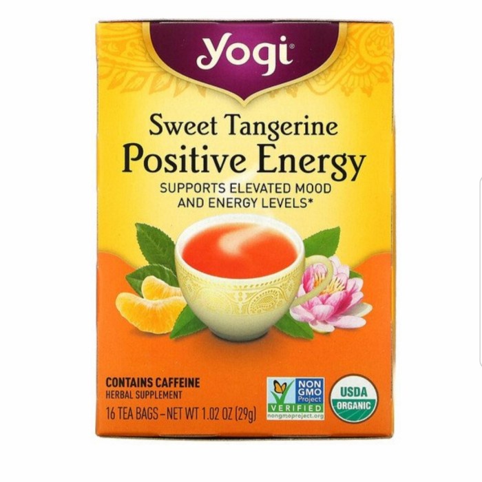 

ORIGINAL MURAH YOGI TEA Berry Detox / Raspberry Leaf - Teh Kesehatan Herbal Organik - Positive Energy