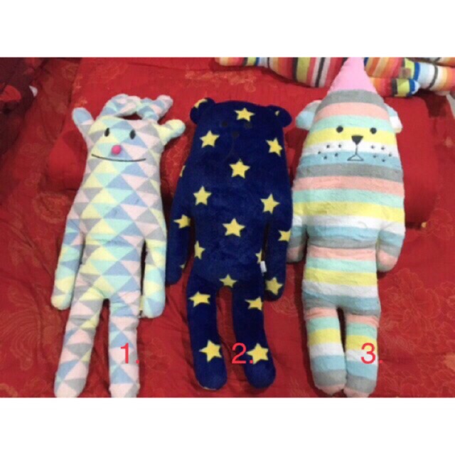 COD Boneka Craftholic doll 90cm model bear flower, bear stripes, rabbit stripes, pink rabbit LOve