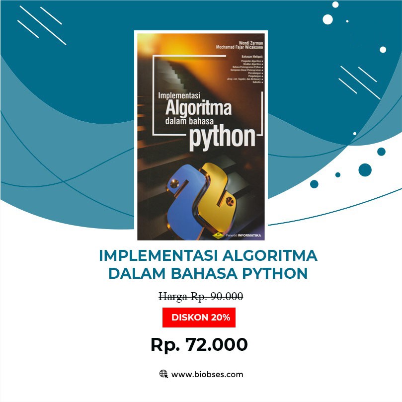 Jual Buku Python Implementasi Algoritma Python Shopee Indonesia 4462