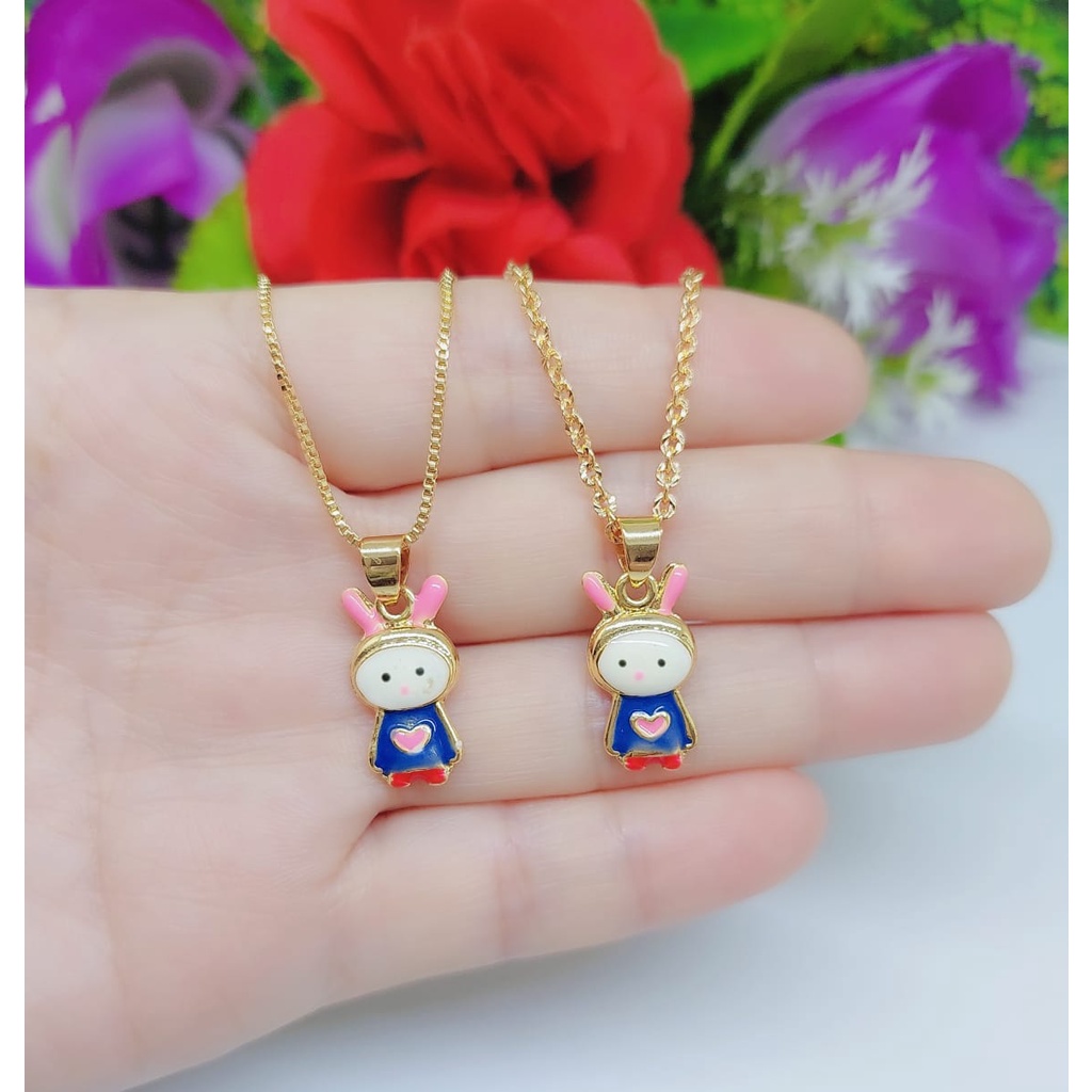 Kalung anak lapis emas perhiasan imitasi Xuping Jewelry A046-049