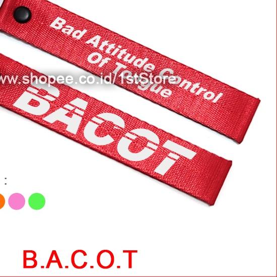 GANTUNGAN KUNCI BACOT MOBIL MOTOR KEYTAG SCOOPY GENIO VESPA NMAX AEROX 155 VIRAL KEYCHAIN REMOTE BEA