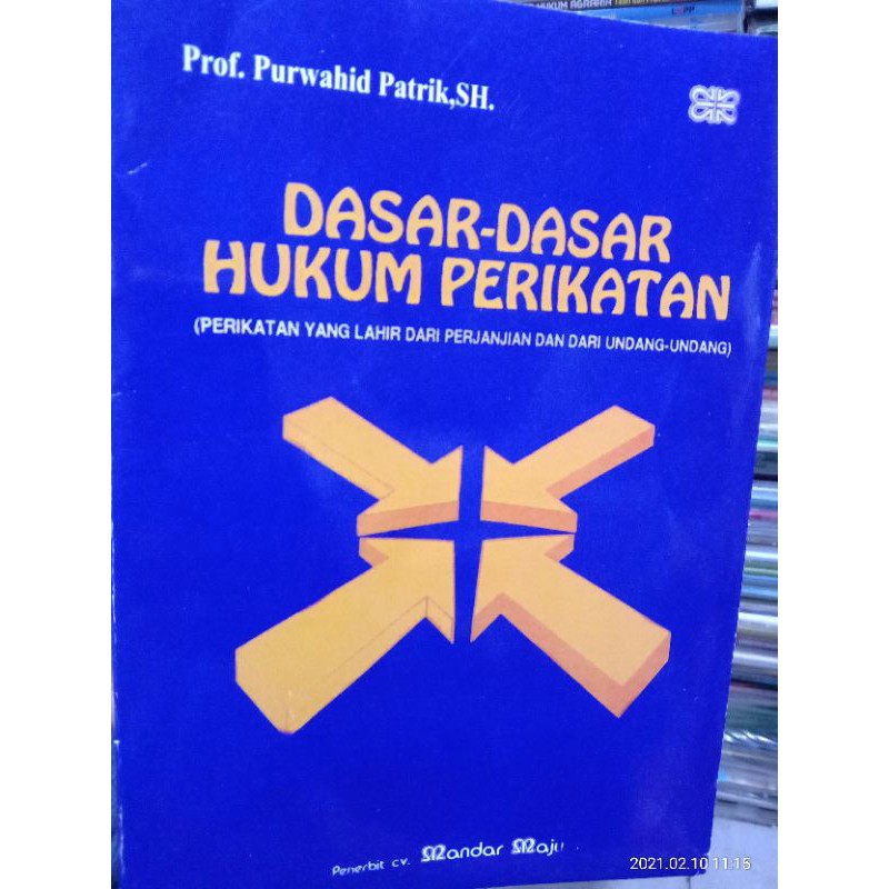 

DASAR DASAR HUKUM PERIKATAN