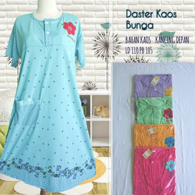 Bisa COD Daster Kaos Pendek