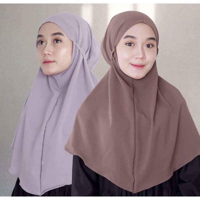 Bergo maryam premium diamond / Hijab Instan tali nonpet / jilbab wanita